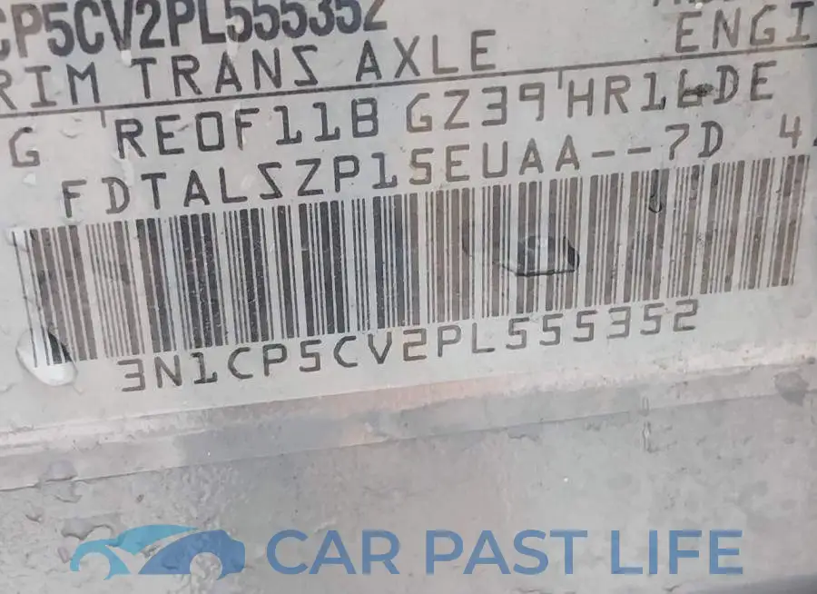 3N1CP5CV2PL555352# 9
