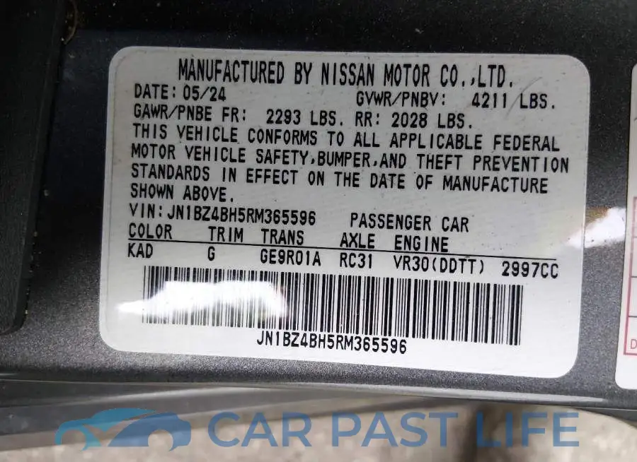 JN1BZ4BH5RM365596# 9