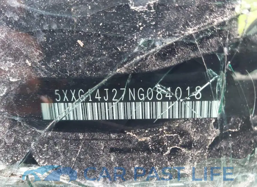 5XXG14J27NG084018# 9