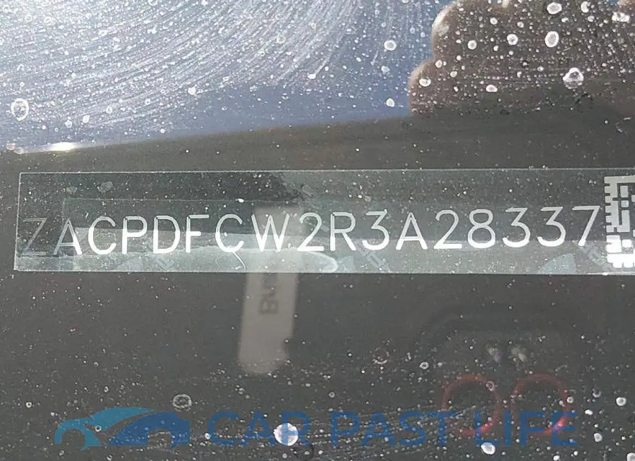 ZACPDFCW2R3A28337# 9