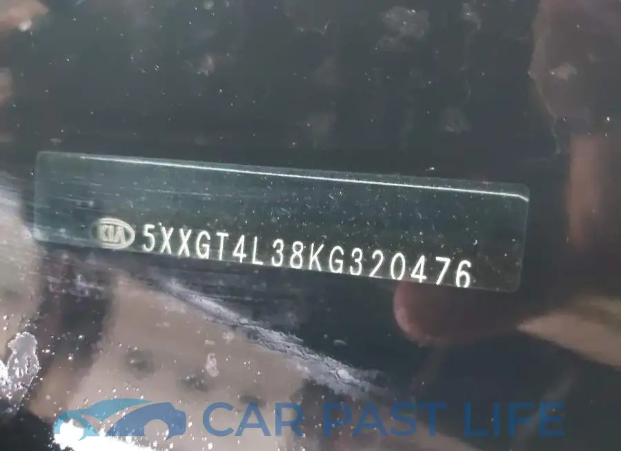 5XXGT4L38KG320476# 9