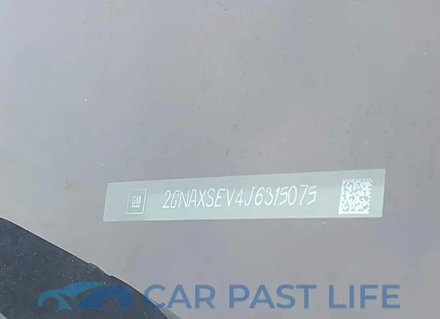 2GNAXSEV4J6315075# 9