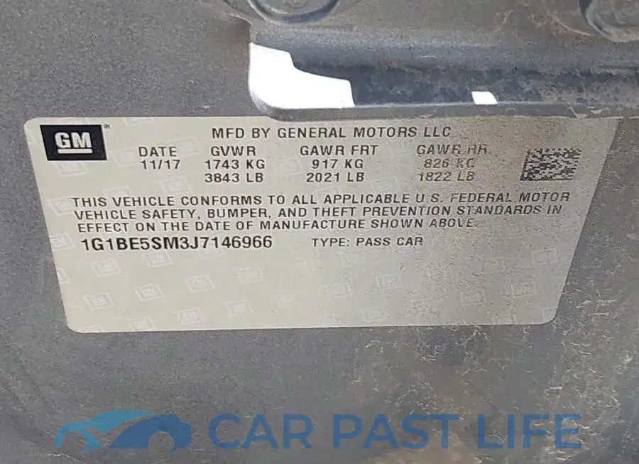 1G1BE5SM3J7146966# 9