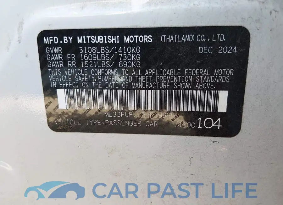 ML32FUFJ1RHF19996# 9