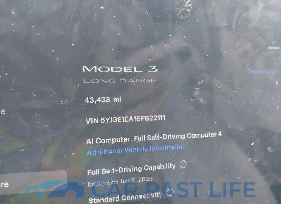 5YJ3E1EA1SF922111# 7