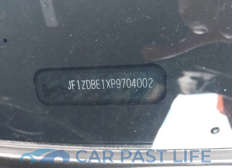 JF1ZDBE1XP9704002# 9