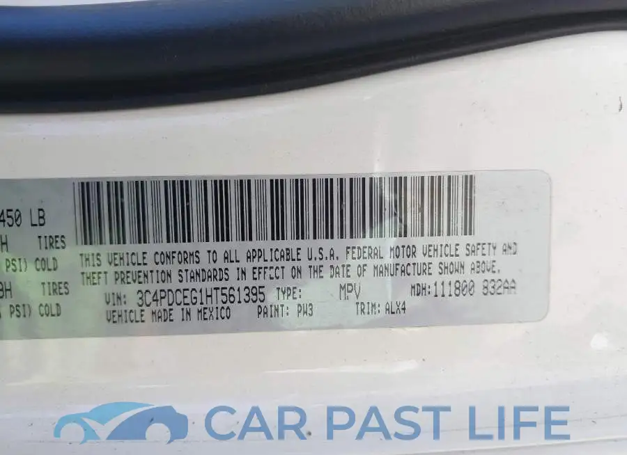3C4PDCEG1HT561395# 9