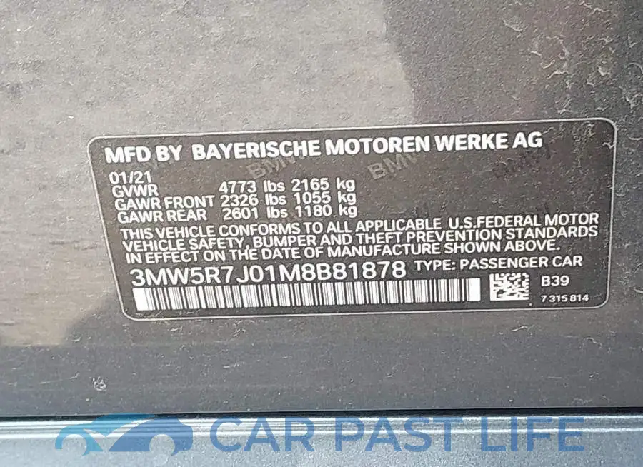 3MW5R7J01M8B81878# 9