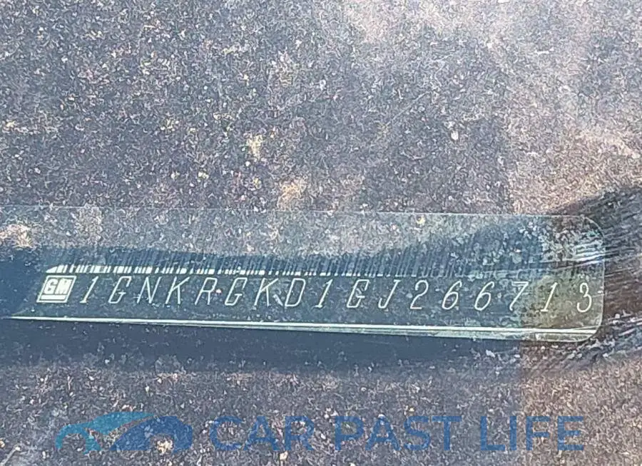 1GNKRGKD1GJ266713# 9