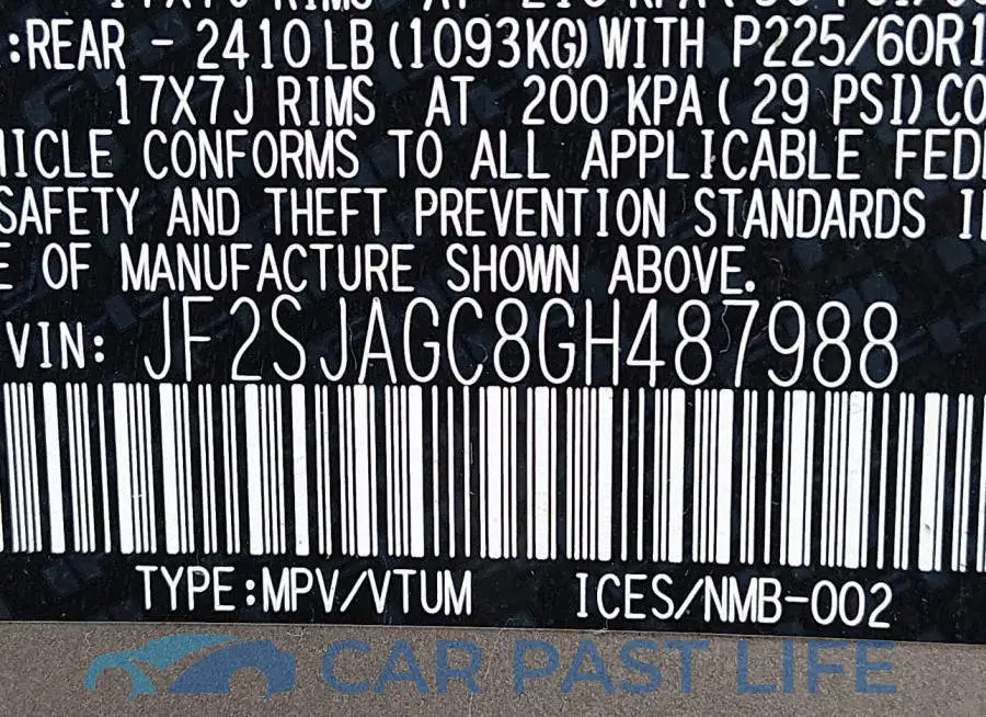 JF2SJAGC8GH487988# 9