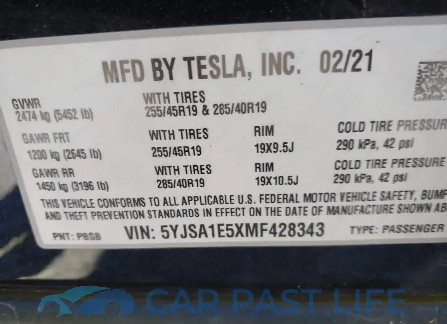 5YJSA1E5XMF428343# 9