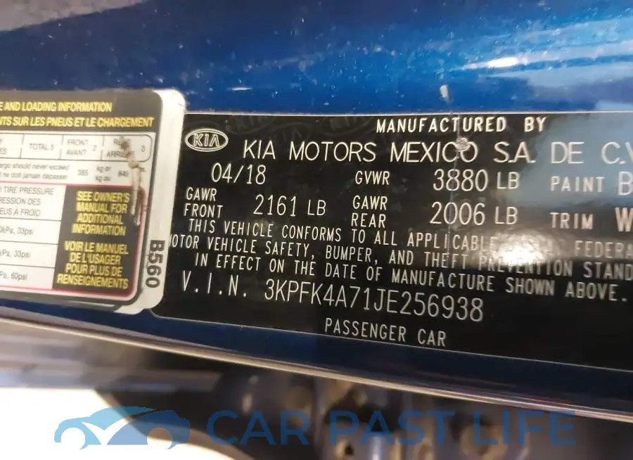 3KPFK4A71JE256938# 9