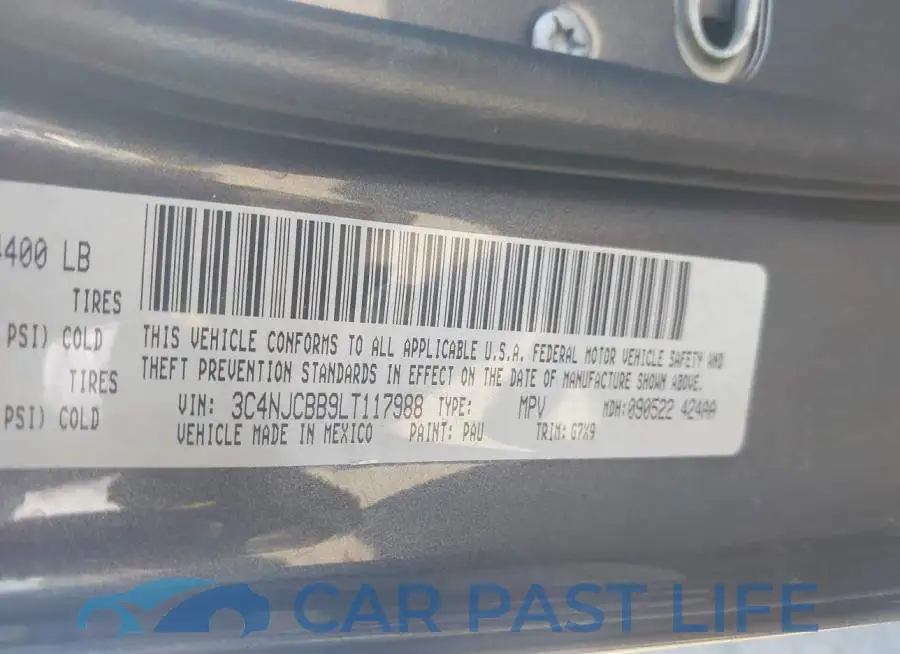 3C4NJCBB9LT117988# 9