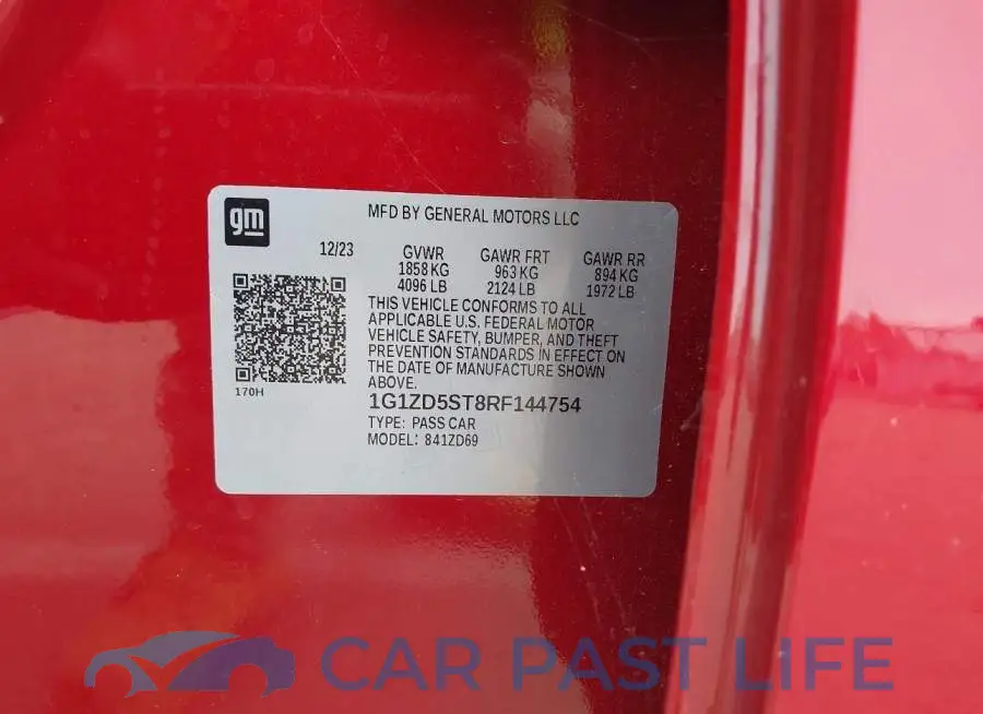 1G1ZD5ST8RF144754# 9
