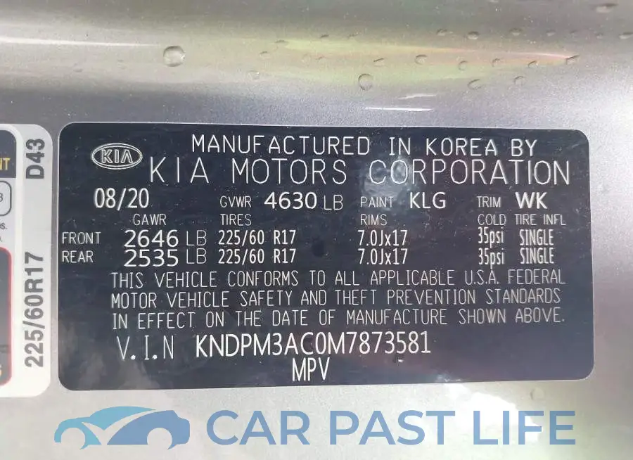KNDPM3AC0M7873581# 9
