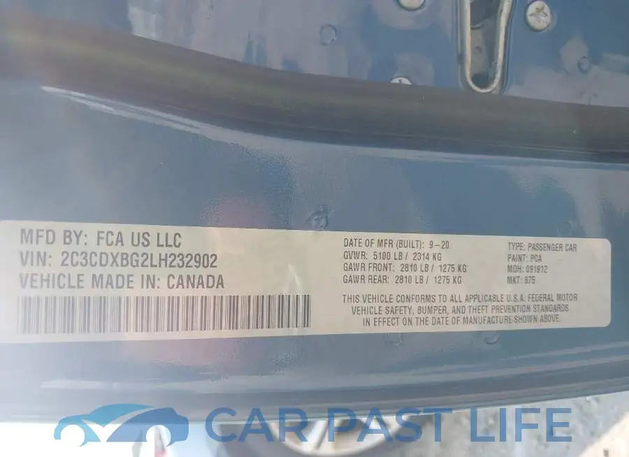 2C3CDXBG2LH232902# 9