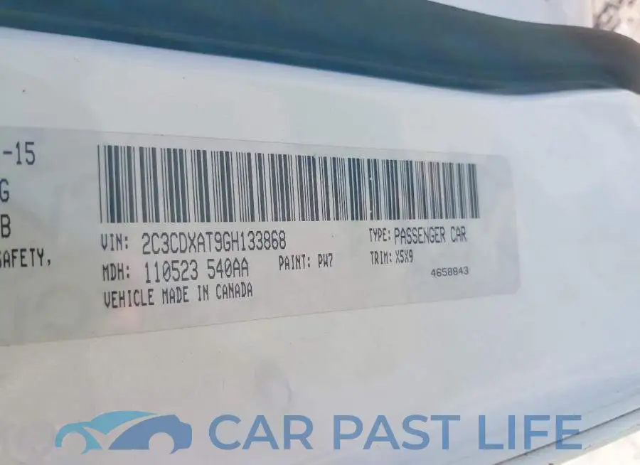 2C3CDXAT9GH133868# 9