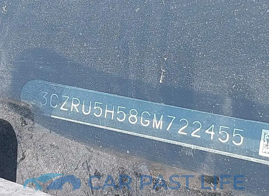 3CZRU5H58GM722455# 17