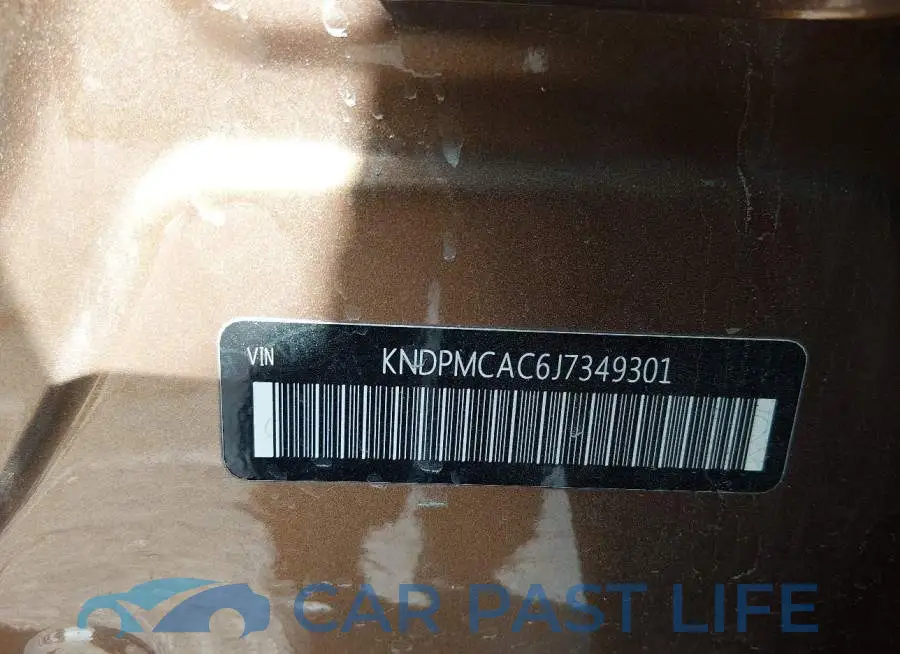 KNDPMCAC6J7349301# 9