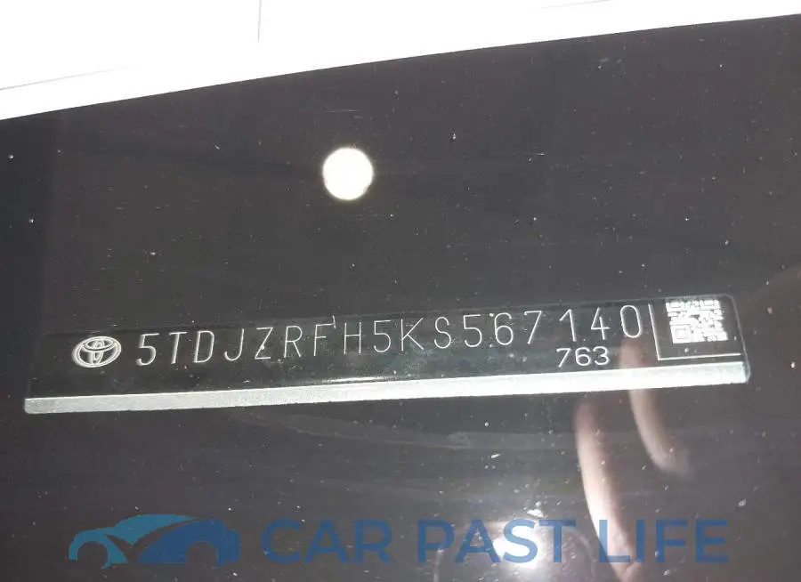 5TDJZRFH5KS567140# 9