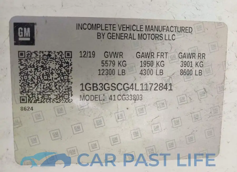 1GB3GSCG4L1172841# 8