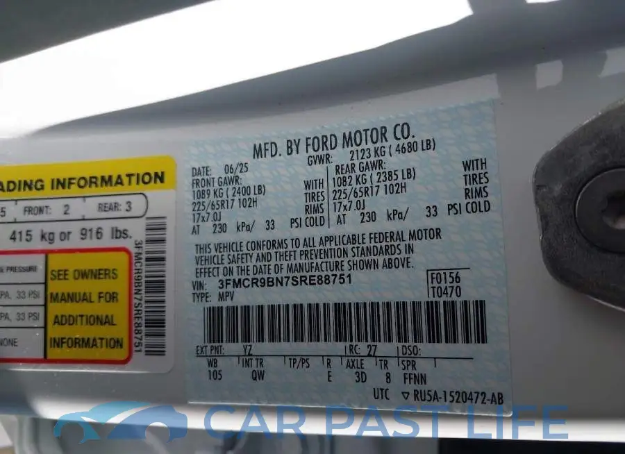 3FMCR9BN7SRE88751# 9