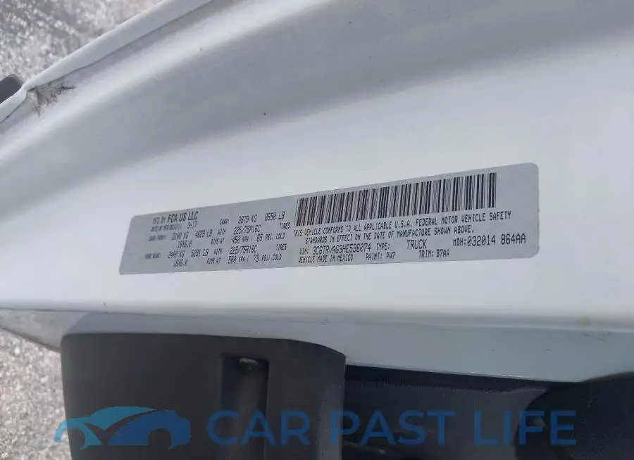 3C6TRVAG3HE536074# 9