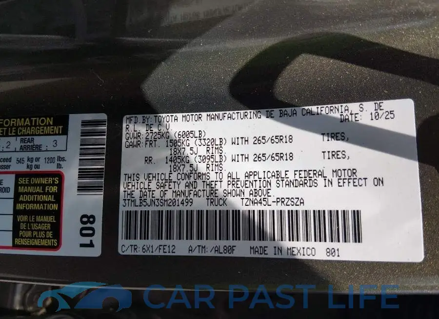 3TMLB5JN3SM201499# 9