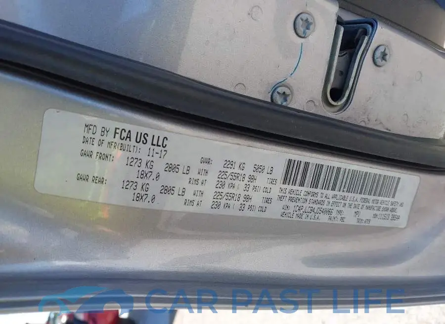 1C4PJLCB4JD540066# 9