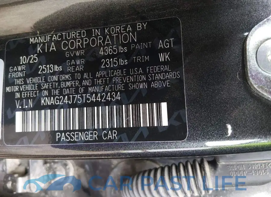 KNAG24J75T5442434# 9