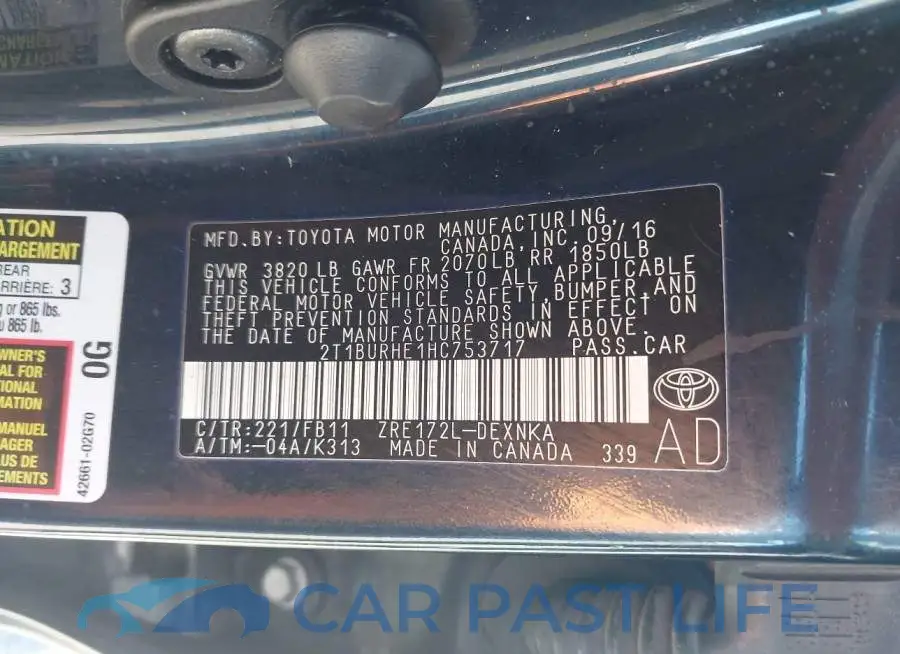 2T1BURHE1HC753717# 9
