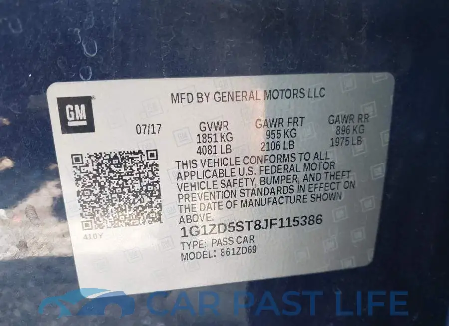 1G1ZD5ST8JF115386# 9