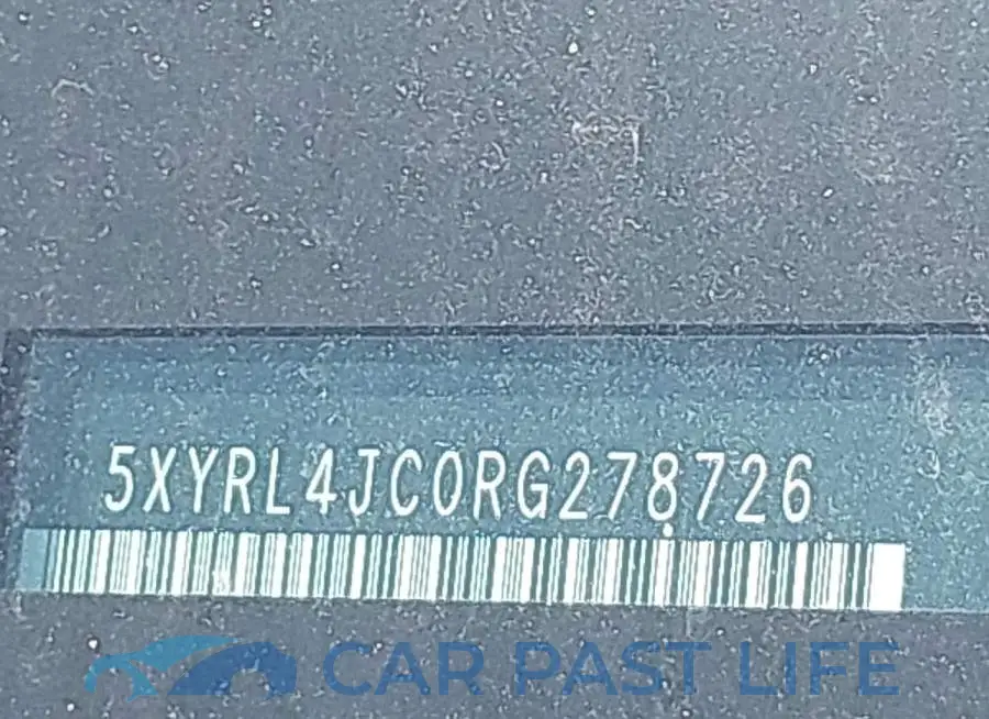 5XYRL4JC0RG278726# 18