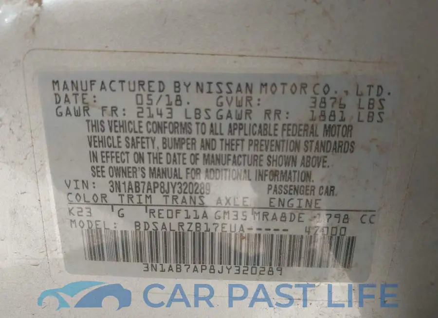 3N1AB7AP8JY320289# 9