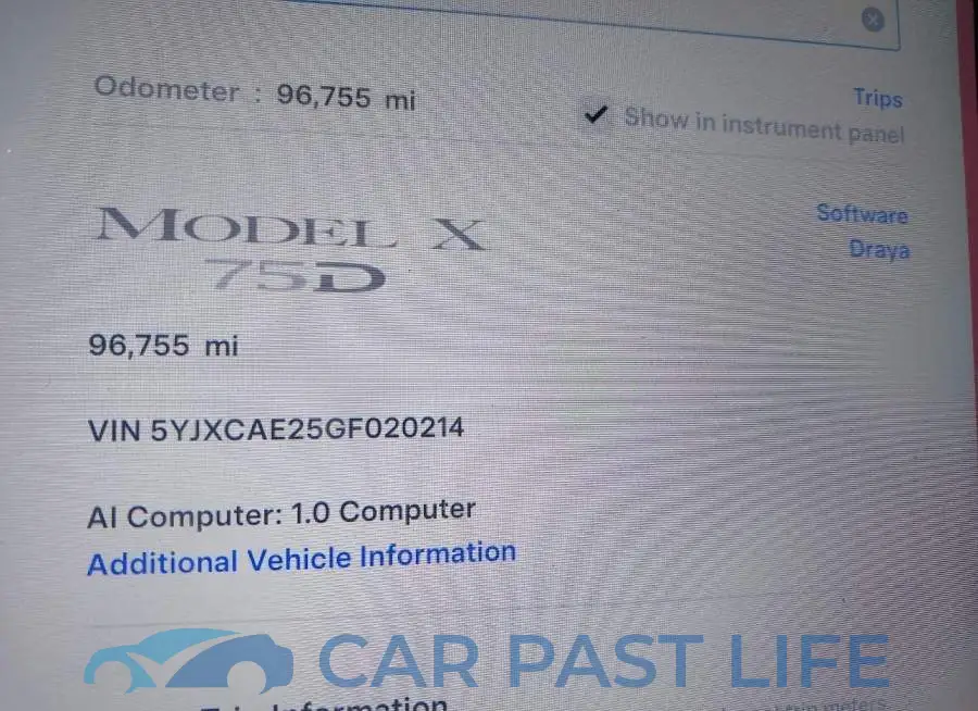 5YJXCAE25GF020214# 15