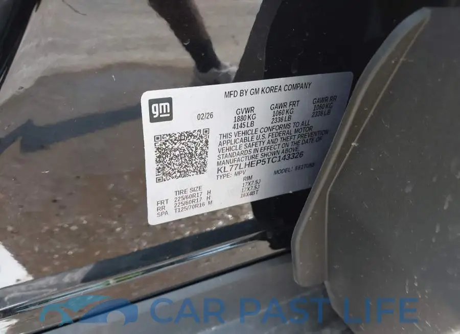 KL77LHEP5TC143326# 9