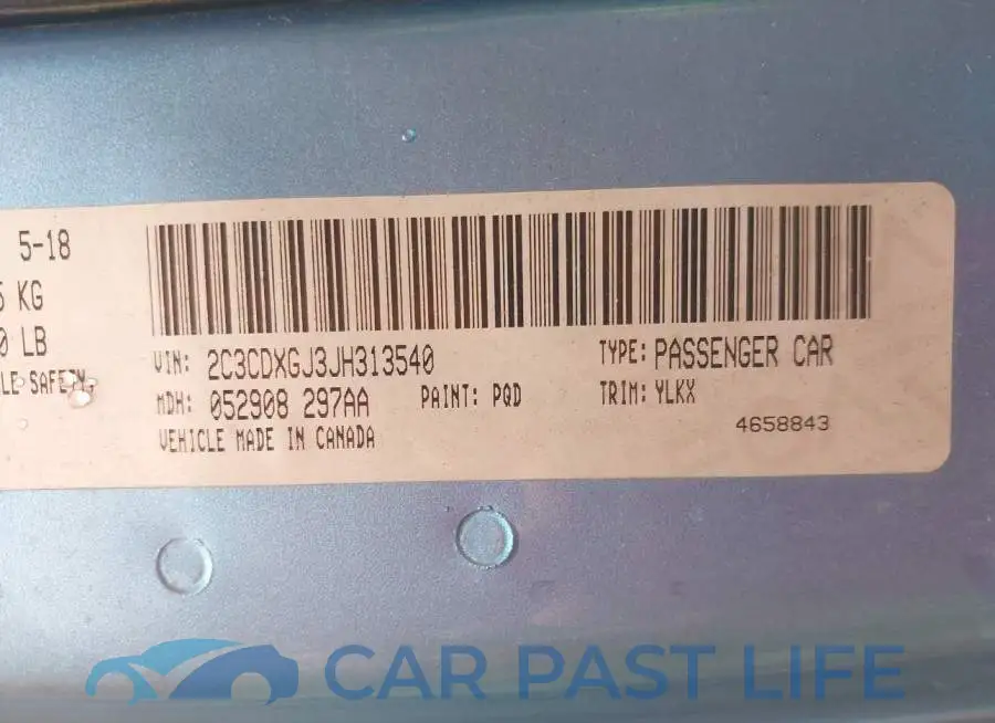 2C3CDXGJ3JH313540# 9