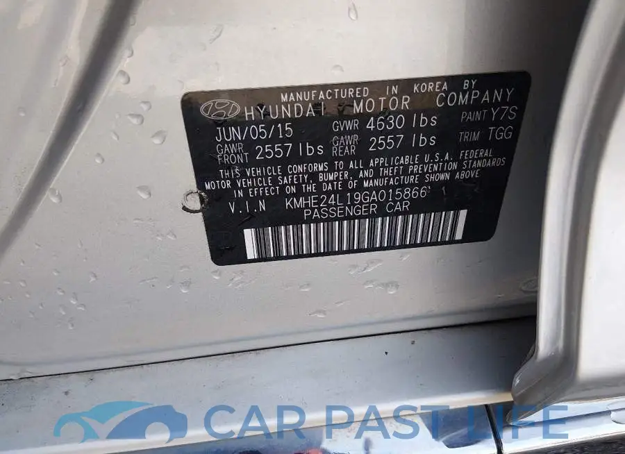 KMHE24L19GA015866# 9