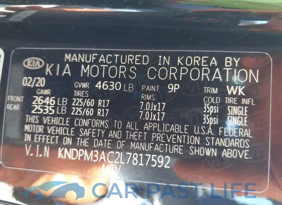 KNDPM3AC2L7817592# 9