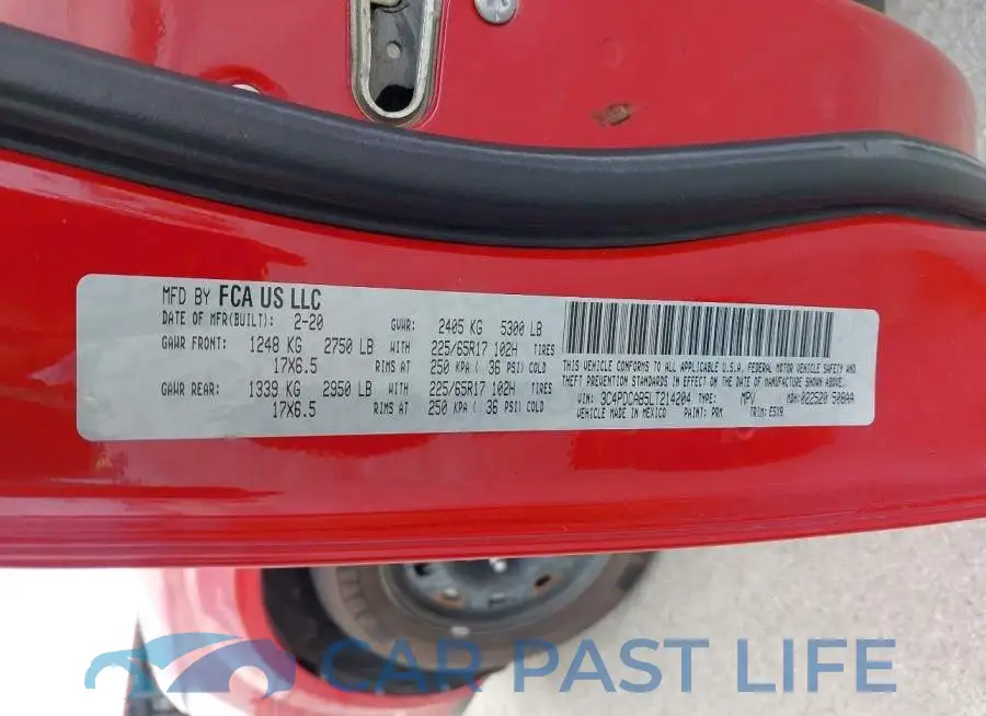 3C4PDCAB5LT214204# 9