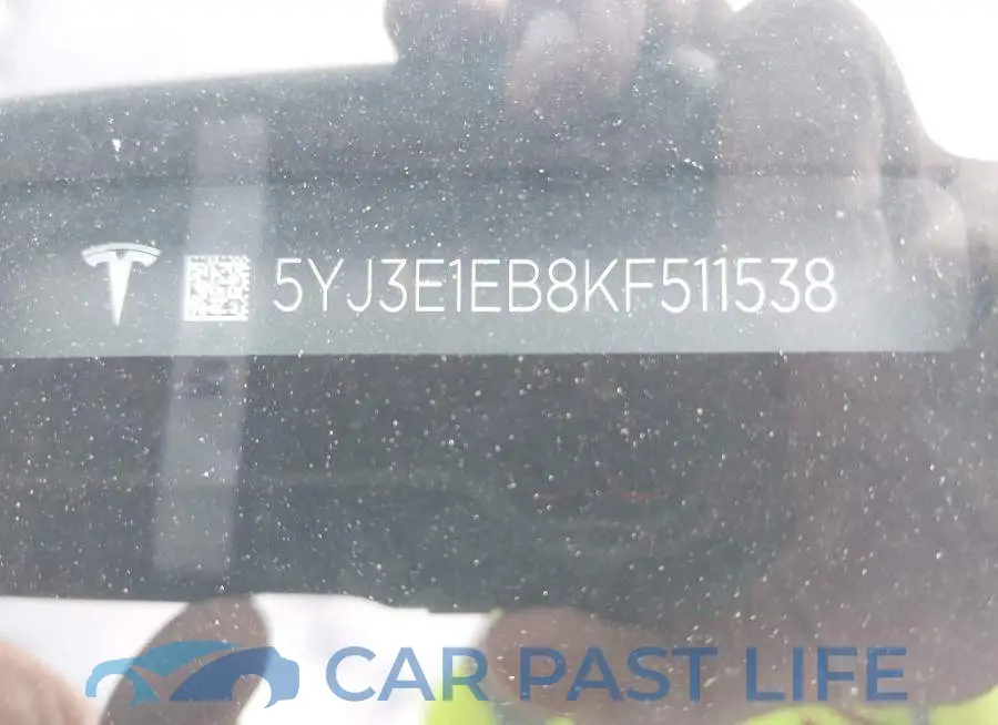 5YJ3E1EB8KF511538# 9
