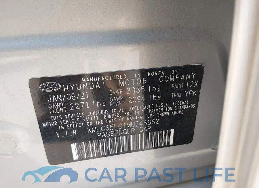KMHC65LC1MU246662# 9