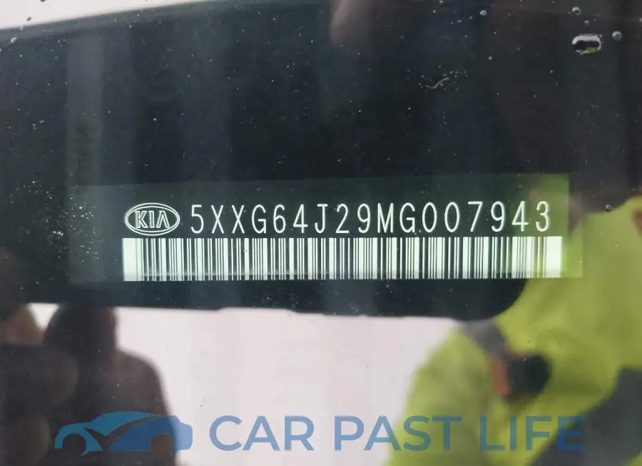 5XXG64J29MG007943# 17