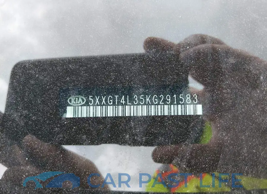 5XXGT4L35KG291583# 9