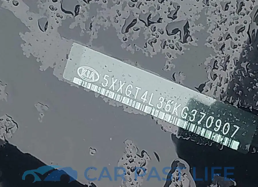 5XXGT4L36KG370907# 16