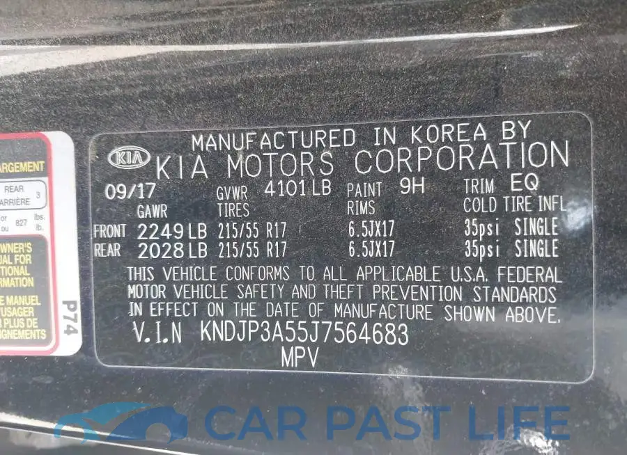 KNDJP3A55J7564683# 9