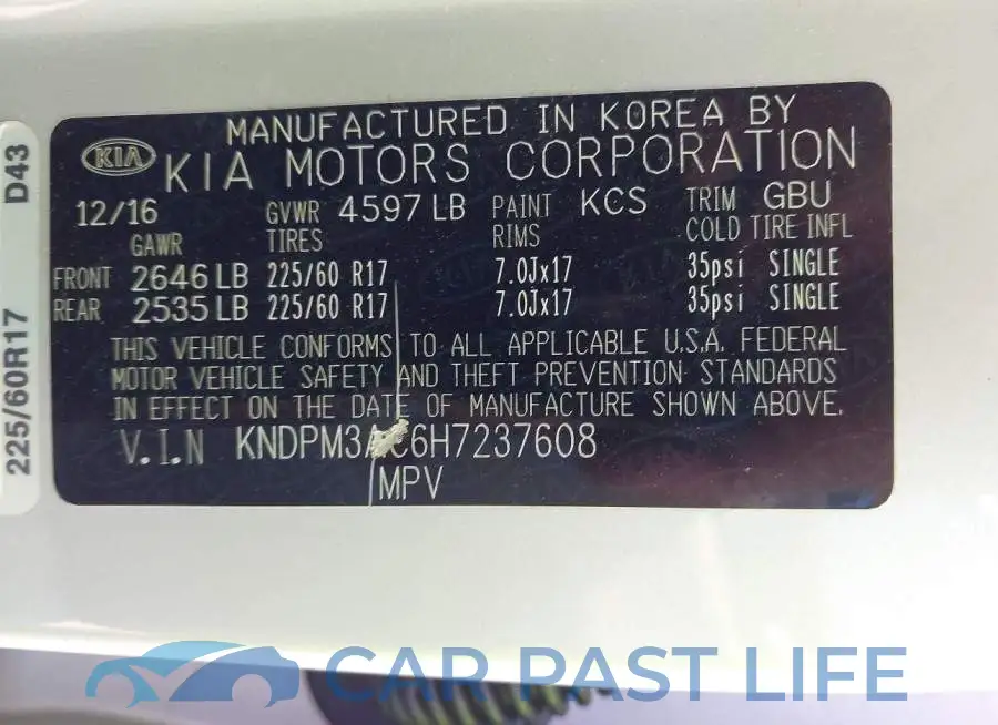 KNDPM3AC6H7237608# 9
