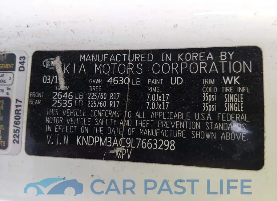 KNDPM3AC9L7663298# 9