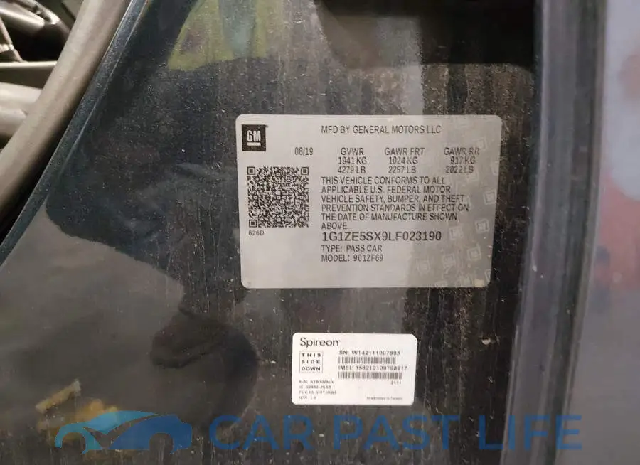 1G1ZE5SX9LF023190# 9
