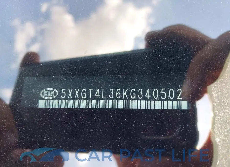 5XXGT4L36KG340502# 9